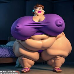 1girls 4k a_movie_of_eggs ai_generated bbw brown_hair chubby chubby_female fat fat_ass fat_butt female female_only highres hips hips_wider_than_shoulders huevocartoon huge_ass huge_breasts huge_hips human large_nipples lips lipstick massive_ass massive_breasts massive_butt massive_thighs matronai_(artist) mature mature_female mature_woman milf morbidly_obese morbidly_obese_female nipple_bulge nipples obese obese_female overweight overweight_female patreon patreon_username pinup senora_(una_pelicula_de_huevos) solo solo_focus ssbbw stable_diffusion thick thick_ass thick_hips thick_legs thick_thighs twitter_username una_pelicula_de_huevos wide_hips woman