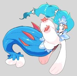 anthro breasts busty lilmoonie nintendo pokemon pokemon_sm primarina seal