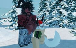 1boy 1girls 3d female male roblox roblox_avatar robloxian source_request tagme tagme_(artist)