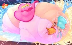 3girls ass ass_focus big_ass booty_bump bottom_heavy bubble_ass bubble_butt fat_ass female female_focus female_only fully_clothed giant_ass gigantic_ass huge_thighs hyper hyper_ass hyper_hips hyper_thighs mario_(series) massive_ass massive_thighs mysterydad nintendo princess_daisy princess_peach princess_rosalina round_ass thick_ass thighhighs wide_hips