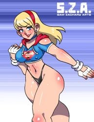 kara zor-el from dc by samzacharyarts