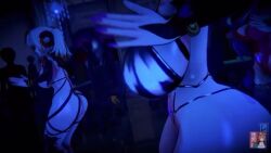 (my_mom_is_a_hot_succubus) aiko_(my_mom_is_a_hot_succubus) big_ass big_breasts blonde_hair blue_hair bouncing_breasts crowd dancing dimly_lit golden_eyes heart_cutout hourglass_figure huge_ass huge_breasts ifria_ large_ass large_breasts leotard liliane_(my_mom_is_a_hot_succubus) lingerie locke3k-koi milf my_mom_is_a_hot_succubus pink_hair shaking_ass succubi succubus succubus_horns succubus_tail succubus_tattoo succubus_wings tagme trio video wide_hips