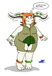 2016 bbw bbw_furry blush breasts canine chubby chubby_female dialogue dialogue_bubble digital_art digital_media_(artwork) ears_down fat fat_female female freedom_planet freedom_planet_2 galaxytrail hound johncracks96 milla_basset obese obese_female overweight overweight_female small_boobs small_breasts struggling weight_gain wg