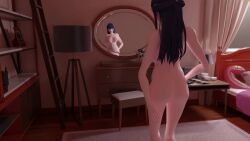 3d 3d_animation big_breasts birth birthing blue_eyes blue_hair dawn_(pokemon) egg egg_laying female_only hopeless_wyrm nude pokemon pregnant sound tagme video x-ray