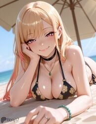ai_generated ass benj17 feet feet_focus feet_up foot_fetish footjob marin_kitagawa milf my_dress_up_darling navel nude sagging_breasts shiny_skin soles sono_bisque_doll_wa_koi_wo_suru sweat toes uncensored white_skin