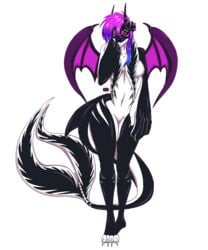 1girls 2017 5_fingers alpha_channel animated anthro big_breasts black_skin blush breasts cetacean claws dragon female furry hair horn hybrid lilac_(mgl139) looking_at_viewer mammal marine mgl139 nude one_eye_closed open_mouth orca original_character pixel_art purple_hair pussy sigoogle simple_background smile solo teeth transparent_background whale wings wink