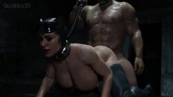 1boy 1boy1girl 1girls 3d batman_(series) big_ass big_breasts big_thighs breasts bust busty catwoman curvaceous curvy curvy_figure dc dc_comics female from_behind from_behind_position hips huge_ass huge_breasts large_ass large_breasts light-skinned_female light_skin mature mature_female quakka3d selina_kyle sex slim_waist sound straight tagme thick thick_hips thick_legs thick_thighs thighs video voluptuous waist wide_hips