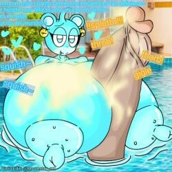 1boy 1girls artist_name artist_reque bear bear_girl blue_body blue_eyes excessive_cum female female_focus female_only huge_breasts huge_cock hyper hyper_breasts hyper_penis josue5034nsfw looking_at_viewer male masturbation moonstar_art nipples no_dialogue opennsfwsp penis pool sound sound_edit sound_effects sound_warning spanish_text tagme video