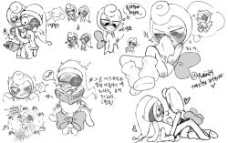 astro_(dandy's_world) blanket dandy's_world gay glisten_(dandy's_world) implied_masturbation implied_oral implied_sex no_genitals_shown