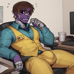 ai_generated bulge five_nights_at_freddy's gay michael_afton