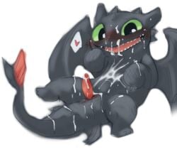 cum doneru dragon feral how_to_train_your_dragon male_only toothless