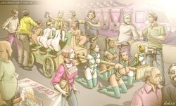 17girls 2d 6+boys 6+girls 8boys after_sex age_difference anal anal_penetration anal_sex arm_binder arms_behind_back ass ball_gag balls big_breasts black_hair blonde blonde_hair blowjob bondage braid braided_hair breasts brown_hair brunette cart collar completely_nude cum cum_in_mouth cum_on_body cumdump dark-skinned_female dark_skin display_case english_text erection erenisch fellatio female femsub full_color gag gagged glory_wall grabbing_another's_hair harness high_heels human illustration interracial just_the_tip kneeling kneeling_oral_position large_breasts leather_harness legal_slavery light-skinned_female light-skinned_male light_skin long_hair male maledom motion_lines multiple_boys multiple_girls naked nipple_piercing nipples nude nude_female old_male open_mouth original penis ponygirl ponyplay ponytail public public_humiliation public_nudity public_sex public_use pussy rear_pussy rear_view redhead restrained service_slave sex sex_slave sex_station sign slave slave_collar slavegirl spanking stationary_restraints straight submissive submissive_female testicles thigh_boots thighhighs tongue tongue_out truck