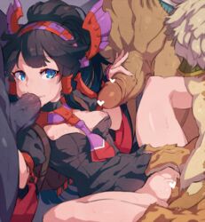 nephthys (p&d) from puzzle & dragons by kakure eria