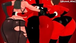 3d 3girls batman_(series) big_ass big_breasts big_thighs breasts bust busty crossover curvaceous curvy curvy_figure dc dc_comics disney elastigirl female harley_quinn helen_parr hips huge_ass huge_breasts huge_thighs konami large_ass large_breasts large_thighs lewd_nite light-skinned_female light_skin mature mature_female metal_gear metal_gear_solid metal_gear_solid_v metal_gear_solid_v:_the_phantom_pain pixar pixar_mom quiet_(metal_gear) slim_waist the_incredibles thick thick_hips thick_legs thick_thighs thighs voluptuous waist wide_hips