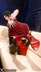 3d ada_wong blender dawdle3d resident_evil tagme