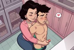 1boy 1boy1girl 1girls ai_generated american_dragon:_jake_long big_ass big_breasts big_thighs breasts bust busty curvaceous curvy curvy_figure digital_media_(artwork) disney female hips hourglass_figure huge_thighs incest jake_long large_thighs legs light-skinned_female light-skinned_male light_skin male male/female mature mature_female milf mother mother_and_son older_female skinhorse slim_waist son straight susan_long thick thick_hips thick_legs thick_thighs thighs voluptuous waist wide_hips wide_thighs younger_male