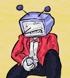 deltarune masturbation robot screen_face tenna_(deltarune) tv