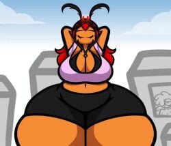 anna_(puffylover1) big_ass big_breasts breasts bubble_butt cleavage female huge_ass huge_breasts puffster3 tagme thick_thighs video wide_hips