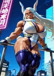 mirko from boku no hero academia by elisabeth cheria