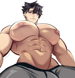 wriothesley (genshin impact) from genshin impact by gasaiv