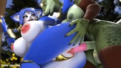 16:9 1futa 1girls 2025 3d 3d_animation animal_genitalia animal_penis animated anthro ass ass_grab balls big_breasts big_dom_small_sub blender_(artwork) blue_body blue_fur breasts butt_grab canid canine digital_media_(artwork) doggy_style duo equine_genitalia equine_penis eyeliner female female_penetrated femsub fox from_behind_position fur furry futa/female futa_on_female futa_penetrating futa_penetrating_female futadom futanari genitals gif green_body green_scales hand_on_ass hand_on_butt horsecock intersex intersex/female intersex_penetrating intersex_penetrating_female kasdaq krystal krystal_(dogzeela) krystal_(star_fox) larger_futa lizard loop makeup mammal muscular muscular_futa nintendo nipple_piercing nipples no_sound nude penetration penile penile_penetration penis penis_in_pussy piercing probably_rape pussy reptile scales scalie sex sharpclaw_(star_fox) short_playtime shorter_than_10_seconds size_difference smaller_female standing star_fox vaginal_penetration widescreen