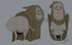 adventure_time big_ass female hag hairy_pussy jodero long_nose old_female sagging_breasts showing_ass showing_breasts solo tagme tree_witch ugly ugly_female