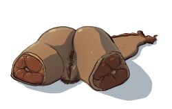 ass corpse dead_female death exposed_pussy female_death filth_(artist) gore guro meat solo torn_flesh