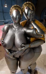 the twins (atomic heart) from atomic heart by bhigbhee