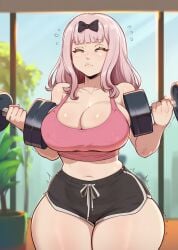 fujiwara chika from kaguya-sama wa kokurasetai ~tensai-tachi no renai zunousen~