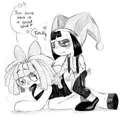 pomni from glitch productions by stickyclown18