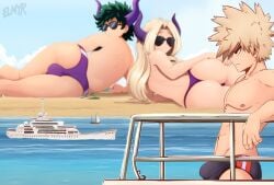 2026 2boys 2girls abs ai_assisted ai_generated annoyed annoyed_expression anus armpit armpit_hair ass aviator_glasses aviator_sunglasses back back_view bakugou_katsuki balls beach beach_background big_ass bikini_bottom bikini_bottom_only blonde_hair blue_sky boat bored bored_expression bulge cruise_ship depth_of_field dominate_without_trying elmyr envious expressionless expressionless_face expressionless_male extreme_size_difference feeling_inferior female flaunting frustrated giant giant_couple giant_male giantess green_hair group hand_on_ass hand_on_hip horned_humanoid horns humiliation inferiority_complex izuku_midoriya jealous jealous_male katsuki_bakugou laying_on_side long_hair long_hair_female macro macrophilia male male_ass micro_bikini midoriya_izuku mount_lady multiple_males muscular_female muscular_male my_hero_academia neutral_expression nipples novelai older_female_and_younger_male out_of_focus palm_tree palm_trees penis photopea_program power_couple public purple_bikini railing resort sand ship ship_deck side_view size_difference size_fetish size_kink speedo sunglasses tan tanning thong thong_bikini unbothered unbothered_face uninterested uninterested_female uninterested_male vacation watching_from_afar yacht yuu_takeyama yuu_takeyama_(hero_outfit)