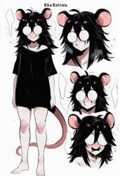1girls ai_generated kortai novelai original_character rat rat_girl reference_sheet rika_ratricia tagme