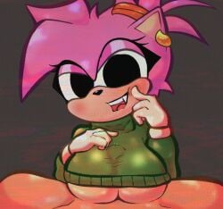 amy rose from friday night funkin by desesperadoleon