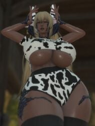 au ra from final fantasy by alearxiv