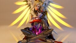 3d fritzhq mercy overwatch widowmaker