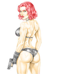 black widow (marvel) from avengers by armando huerta