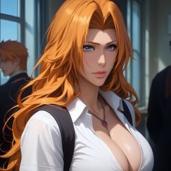 ai_generated athena_art bleach matsumoto_rangiku