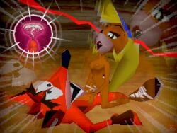 accessory activision anthro bandicoot bodily_fluids breasts brother_(lore) brother_and_sister_(lore) cervical_penetration clothing coco_bandicoot crash_(series) crash_bandicoot cum cum_in_pussy cum_in_uterus cum_inside duo female fingerless_gloves flower flower_in_hair footwear genital_fluids gloves hair hair_accessory handwear incest_(lore) low_poly male male/female mammal marsupial nude penetration plant retr0filex shoes sibling_(lore) sister_(lore) small_breasts uterus vaginal_penetration vaginal_penetration x-ray_view