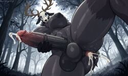 ai_generated anal anal_sex cum cum_in_ass futanari wendigo