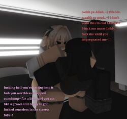 1femboy 1girls arabian arabian_clothes astolfo_(fate) big_ass big_penis degradation dirty_talk fate_(series) femboy femboy_on_female hijab hijabi little_girl muslim muslim_female niqab roblox roblox_game robloxian rough_sex teenager thick_thighs younger_female