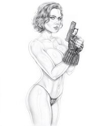 black widow (marvel) from avengers by armando huerta