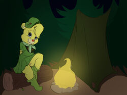 adventures_of_the_gummi_bears disney female fuf furry outdoors pussy solo sunni_gummi