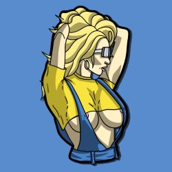 blonde_female blonde_hair breasts minions_(film) pinup