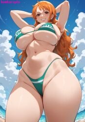 ai_generated bombacopta female female_only nami_(one_piece) one_piece