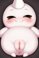 1girls 1monster ai_generated anus crying cute monkeysa4444 no_breasts no_nipples pussy shunybuny-shilkipumchik-whiteycutey-silvercrying-bunbonytodidukimusipantanchik_(monkeysa4444) small_body smile solo white_body