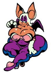 bat breasts female huge_ass huge_breasts nondelismell rouge_the_bat sega slightly_chubby sonic_(series) thick_thighs video_games wide_hips