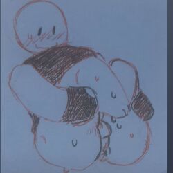 1boy 1male big_ass big_butt big_hips blocky_body blush digital_drawing_(artwork) femboy gay nude nude_male oc original_character roblox roblox_avatar robloxian sketch solo solo_focus