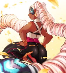 twintelle from arms (game) by chikkibug