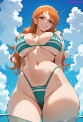 ai_generated bombacopta female female_only nami_(one_piece) one_piece