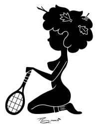 1girls amphibia anne_boonchuy black_and_white disney silhouette solo timmy22222001